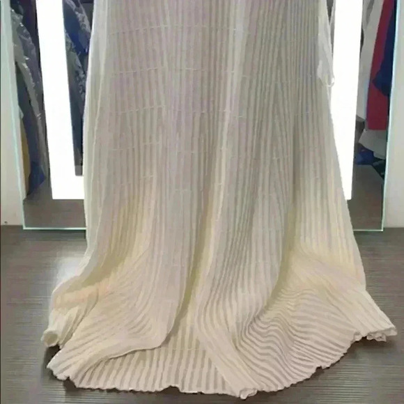 Theory Ottoman Sleeveless Dress Sz M Bridal Bachelorette - Picture 5 of 13